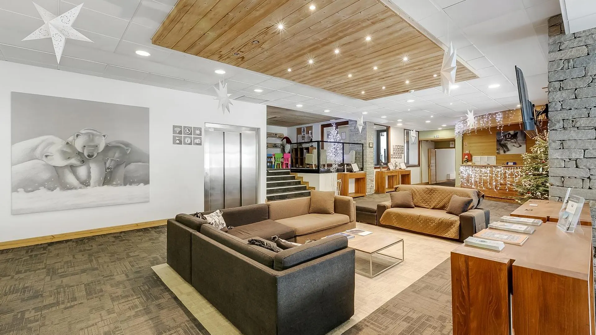 L'Ours Bleu B33 Ski -In Ski -Out - Happy Rentals 발로시네 0*,  프랑스