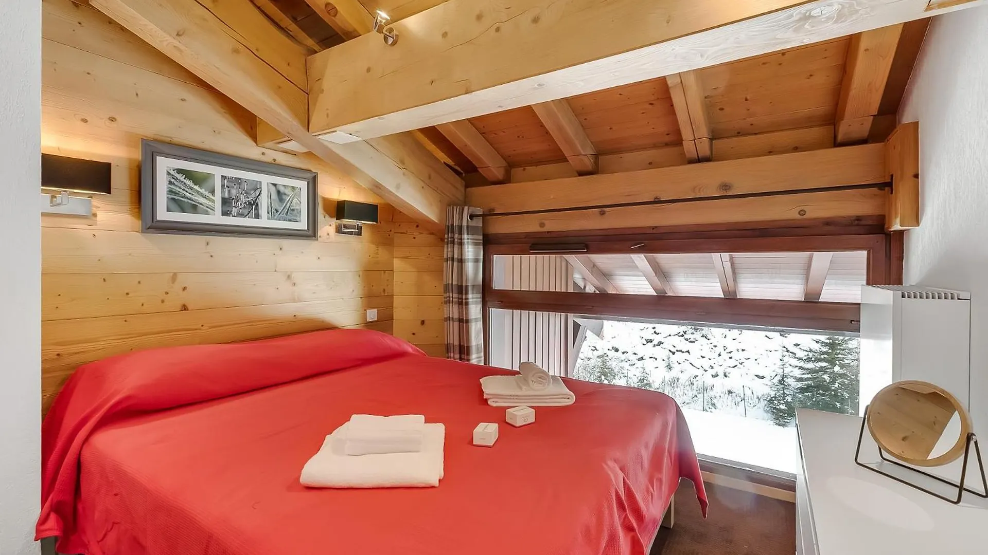 L'Ours Bleu B33 Ski -In Ski -Out - Happy Rentals 발로시네